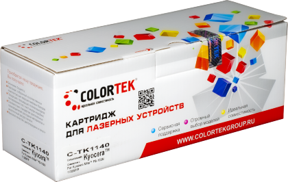 Картридж Colortek CT-TK1140 черный