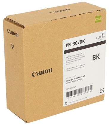 Картридж Canon PFI-307Bk Black для iPF830/840/850 330-ml