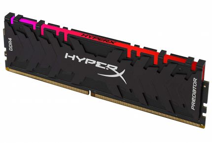 Модуль памяти Kingston 16Gb DDR4 3200MHz HyperX Predator RGB (HX432C16PB3A/16)