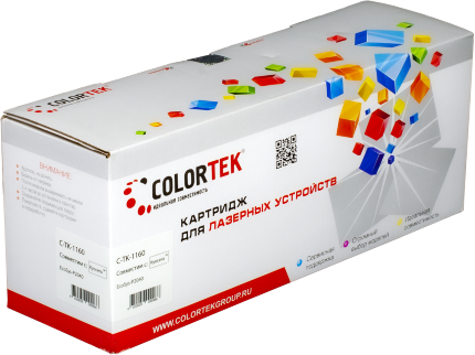 Картридж Colortek CT-TK1160 черный