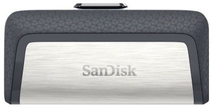 Флешка Sandisk 64Gb Ultra Dual SDDDC2-064G-G46 USB3.0 серый/узор