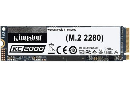 Накопитель SSD Kingston M.2 2280 2Tb KC2000 (SKC2000M8/2000G)