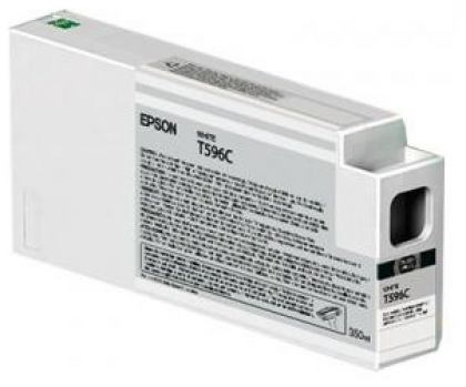 Картридж струйный Epson T596C C13T596C00 белый (350мл) для Epson St Pro 7900/9900