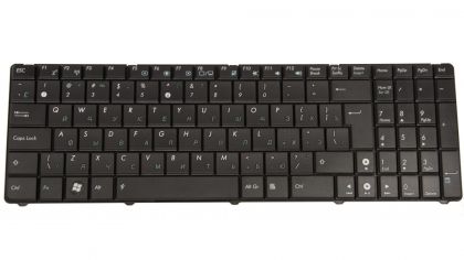 Клавиатура для ноутбука Asus N53 N73 Series, RU, Dark Grey