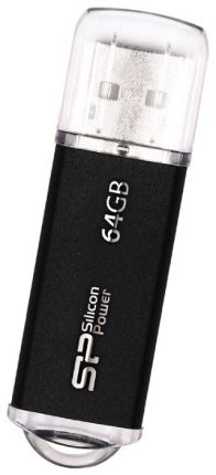 Флешка Silicon Power 64Gb Ultima II-I Series SP064GBUF2M01V1K USB2.0 черный