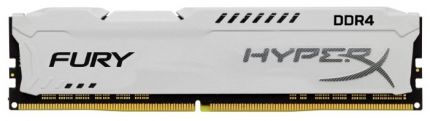 Модуль памяти DDR4 Kingston 16Gb 3466MHz HyperX FURY White Series (HX434C19FW/16)