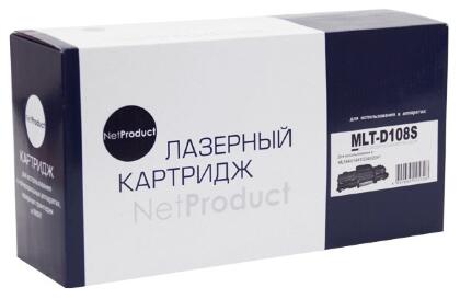 Картридж NetProduct (N-MLT-D108S) для Samsung ML-1640/1641/2240/2241,1,5K