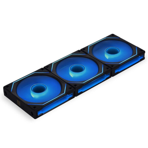 Комплект вентиляторов (3шт.) Lian Li UNI FAN SL-INF 120 Black (UF-SLIN120-3B)