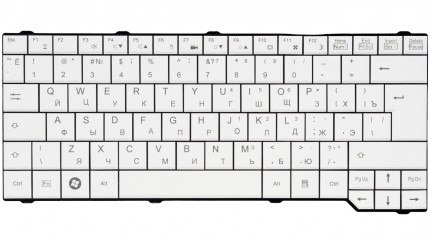 Клавиатура для ноутбука Fujitsu-Siemens Amilo Pa3515/ Pa3553/ Sa3650/ Si3655 15.4" RU, White