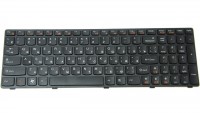 Клавиатура для ноутбука Lenovo Ideapad Z580/ V580/ G580 RU, Black Frame/ Black OEM, RU