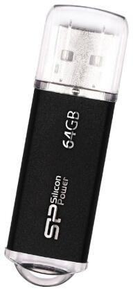 Флешка Silicon Power 64Gb Ultima II-I Series SP064GBUF2M01V1S USB2.0 серебристый