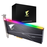 Накопитель SSD Gigabyte AORUS RGB AIC NVMe 512Gb GP-ASACNE2512GTTDR