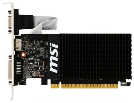 Видеокарта MSI GT 710 1GD3H LP GeForce GT 710