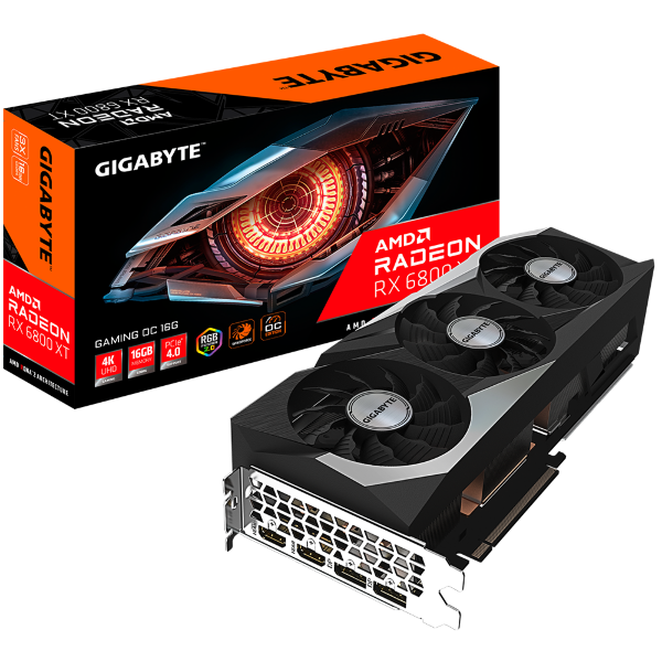 Видеокарта Gigabyte Radeon RX 6800 XT GAMING OC 16G