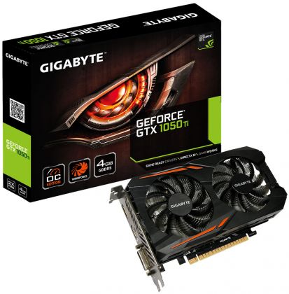 Видеокарта Gigabyte GV N105TOC 4GD GeForce GTX 1050 Ti