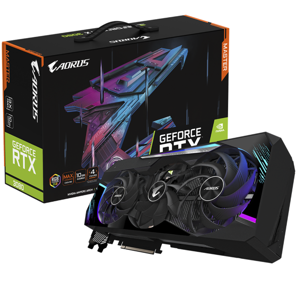 Видеокарта Gigabyte GeForce RTX 3080 MASTER 10G