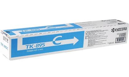 Картридж Kyocera TK-895C голубой, для FS-C8020MFP/ C8025MFP (6 000 стр)1T02K0CNL0