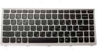 Клавиатура для ноутбука Lenovo U310 RU, White frame/ Black key