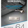 Флешка Samsung BAR Plus 64Gb USB3.1 серебристый
