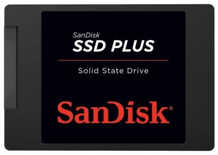 Накопитель SSD Sandisk SATA III 120Gb SDSSDA-120G-G27 SSD PLUS 2.5"