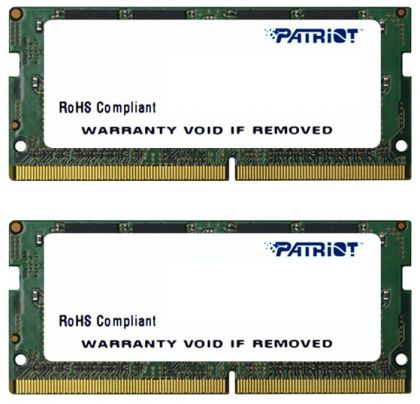 Модуль памяти 16GB PC17000 DDR4 SO-DIMM KIT2 PSD416G2133SK PATRIOT