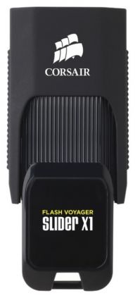 Флешка Corsair 128Gb Voyager Slider X1 CMFSL3X1-128GB USB3.0 черный