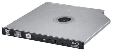 Привод Blu-Ray LG CU20N черный SATA ultra slim M-Disk внутренний oem
