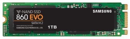 Накопитель SSD Samsung MZ-N6E1T0BW 1TB 860 EVO, 3D V-NAND MLC, MJX, M.2