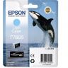 Картридж струйный Epson T7605 C13T76054010 светло-голубой (25.9мл) для Epson SureColor SC-P600