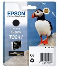 Картридж струйный Epson T3241 C13T32414010 фото черный (14мл) для Epson SureColor SC-P400