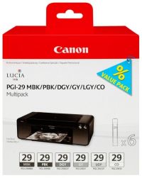 Набор Canon PGI-29 MBK/PBK/DGY/GY/LGY/CO для Pixma Pro-1