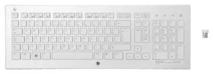 Клавиатура HP Wireless K5510 белый