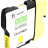 Совместимый картридж струйный Cactus CS-LC980Y желтый для Brother DCP-145C/165C MFC-250C/ 290C (16ml)