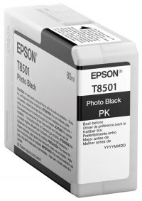 Картридж струйный Epson T8501 C13T850100 фото черный (80мл) для Epson SureColor SC-P800
