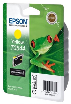 Картридж Epson T0544 Yellow для Photo R800/ R1800