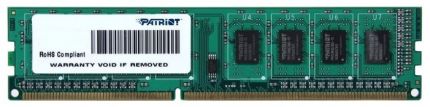 Модуль памяти Patriot 4Gb PC12800 DDR3L PSD34G1600L81