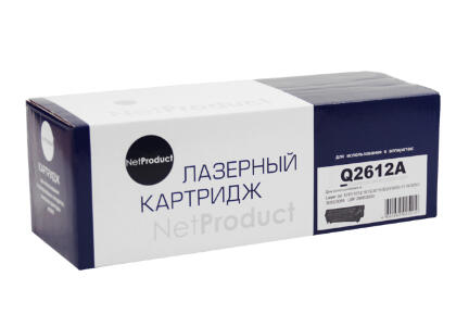 Картридж NetProduct N-Q2612A черный