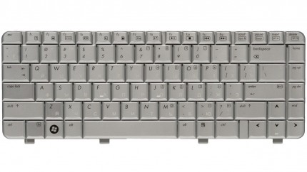 Клавиатура для ноутбука HP Pavilion DV2000/ V3000 RU, Silver