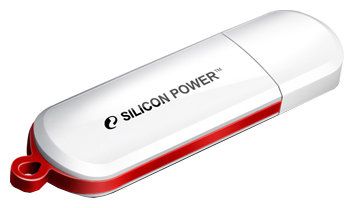 Флешка Silicon Power 8Gb LuxMini 320 SP008GBUF2320V1W USB2.0 белый