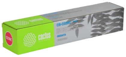 Картридж Cactus CS-O330C для OKI C330/ C530 голубой 3000 страниц