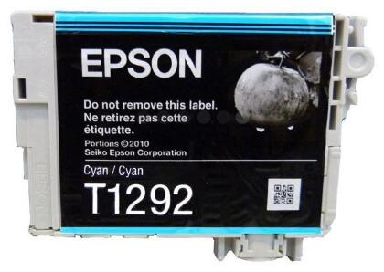Картридж струйный Epson T1292 C13T12924012 голубой (7мл) для Epson SX420W/BX305F
