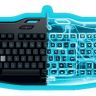 Клавиатура Logitech G105 черный USB тонкая Gamer LED