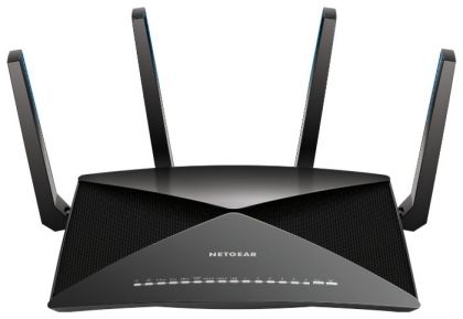 Wi-Fi роутер NetGear Nighthawk X10 (R9000-100EUS) 10/100/1000BASE-TX черный