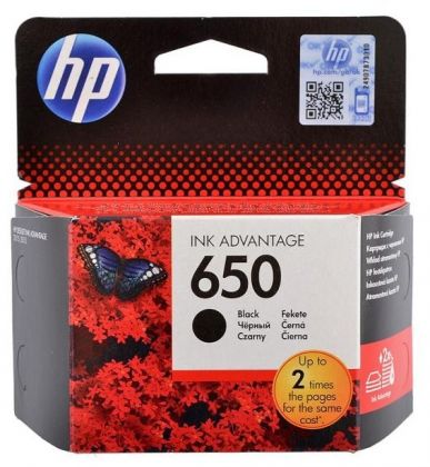 Картридж HP 650 Black для Deskjet Ink Advantage1015/1515/ 2515/ 2545/ 2645/ 3515 (200 стр)