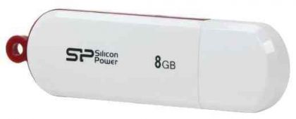 Флешка Silicon Power 8Gb LuxMini 322 SP008GBUF2322V1K USB2.0 черный