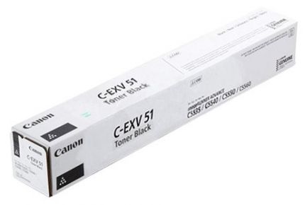 Тонер Canon C-EXV 51 Black для iR Advance C5535/C5535i/C5540i/C5550i (69000 стр)