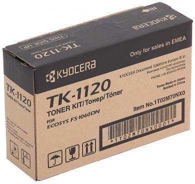 Картридж Kyocera TK-1120 для FS-1060DN/1025MFP/1125MFP (3 000 стр)