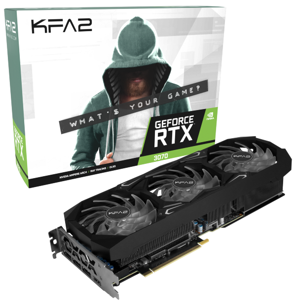Видеокарта KFA2 GeForce RTX 3070 SG (1-Click OC)