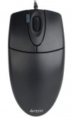 Мышь A4 OP-620D black optical 2X Click USB
