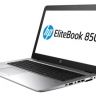 Ноутбук HP EliteBook 850 G4 15.6"(1366x768)/ Intel Core i5 7200U(2.5Ghz)/ 4096Mb/ 500Gb/ noDVD/ Intel HD Graphics 620/ Cam/ BT/ WiFi/ 51WHr/ war 3y/ 1.84kg/ silver/ black metal/ W10Pro
